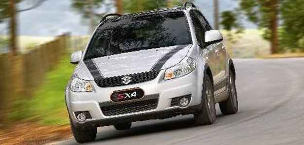 Suzuki SX4 ganhou na nova categoria hatchmédio off-road. ( Fabio Bustamante/Suzuki/Divulgac)