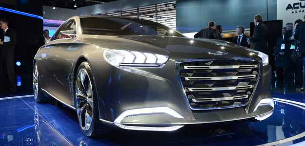 Se você acha os carros da Hyundai ousados, espere para conhecer o novo Genesis, que será baseado no conceito HCD (Michellin/divulgação) Se você acha os carros da Hyundai ousados, espere para conhecer o novo Genesis, que será baseado no conceito HCD (Michellin/divulgação)