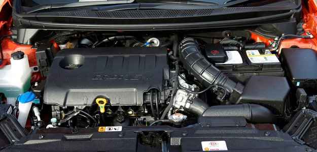 Motor da vers�o de s�rie � 1.6 GDi com 133 cv de pot�ncia (Kia/divulga��o)