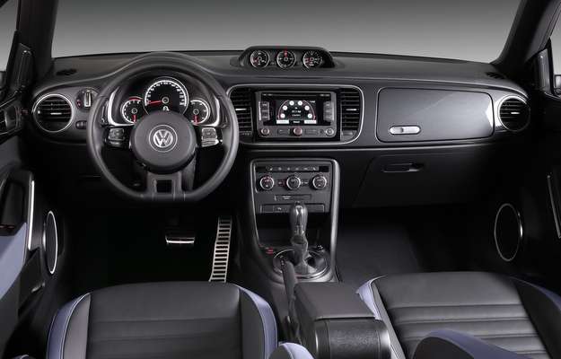 Tecnologia de ponta e acabamento no melhor estilo Audi dentro do Fusca (Volkswagen/divulgação)
