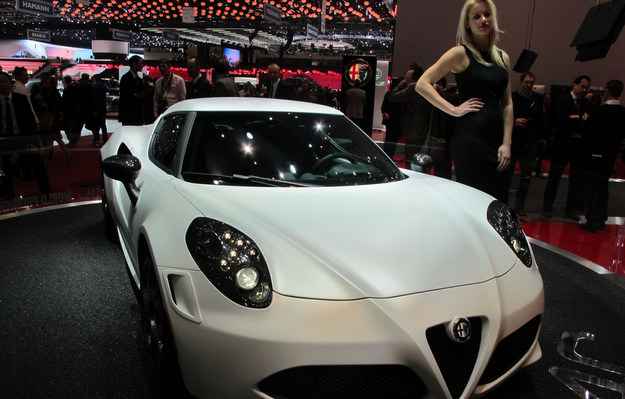 O italiano Alfa Romeo 4C (Jorge Moraes/DP/DAPRESS)